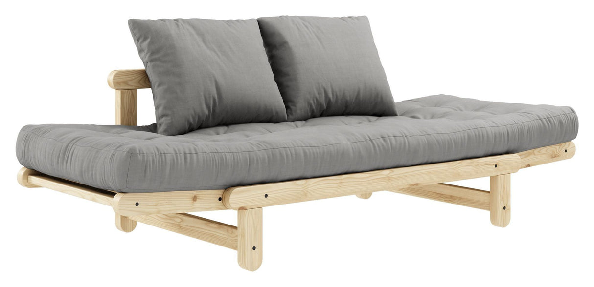 Beat Sofa Bed, Nature, Pine/Gray