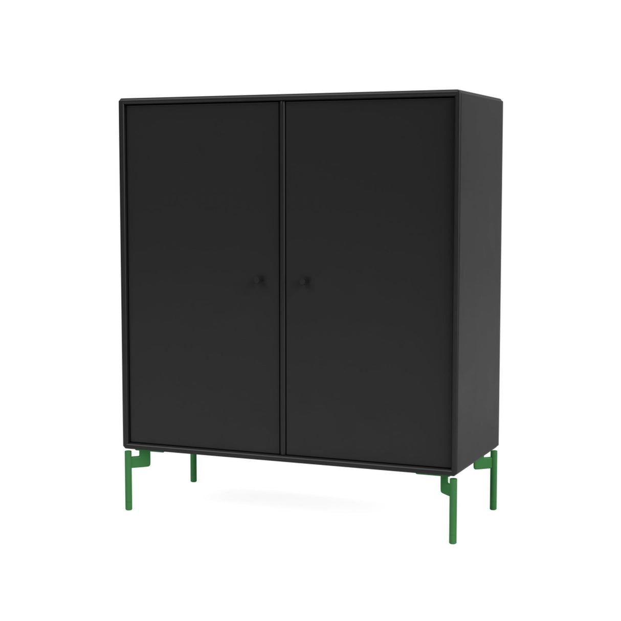 COVER Cabinet with parsley legs, Black