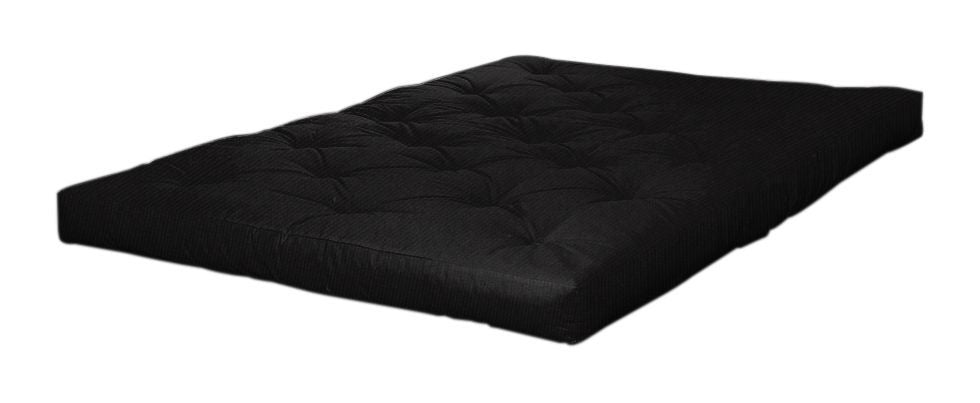 Traditional Futon Mattress 180x200, Black