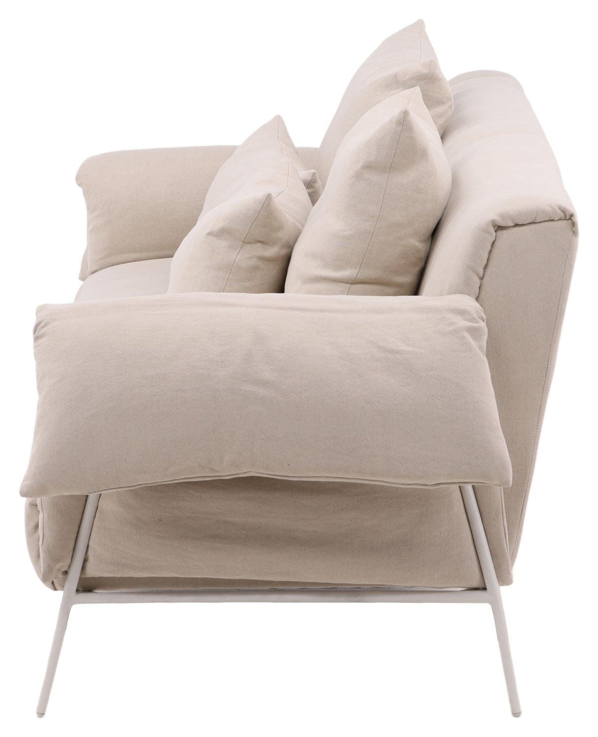 Öckerö 3-seater sofa - White/beige linen