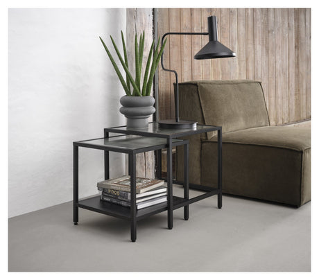 Bronco, side table - black