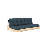 Base Sofa bed, Petrol Blue/black