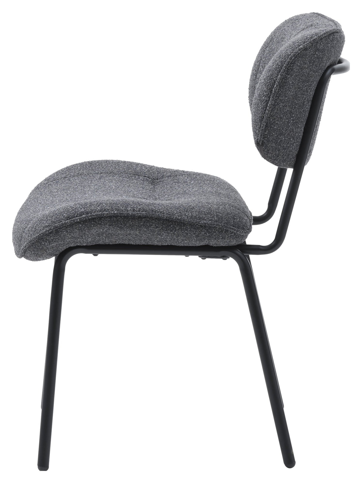 Buffalo, dining chair - gray