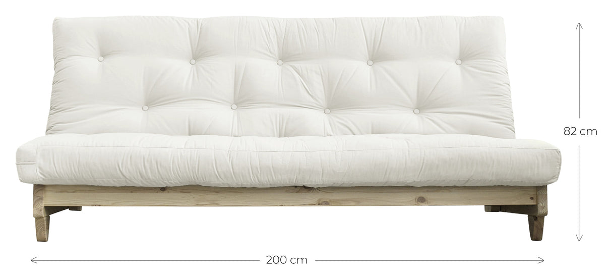 Fresh Sofa bed, Pine/Beige