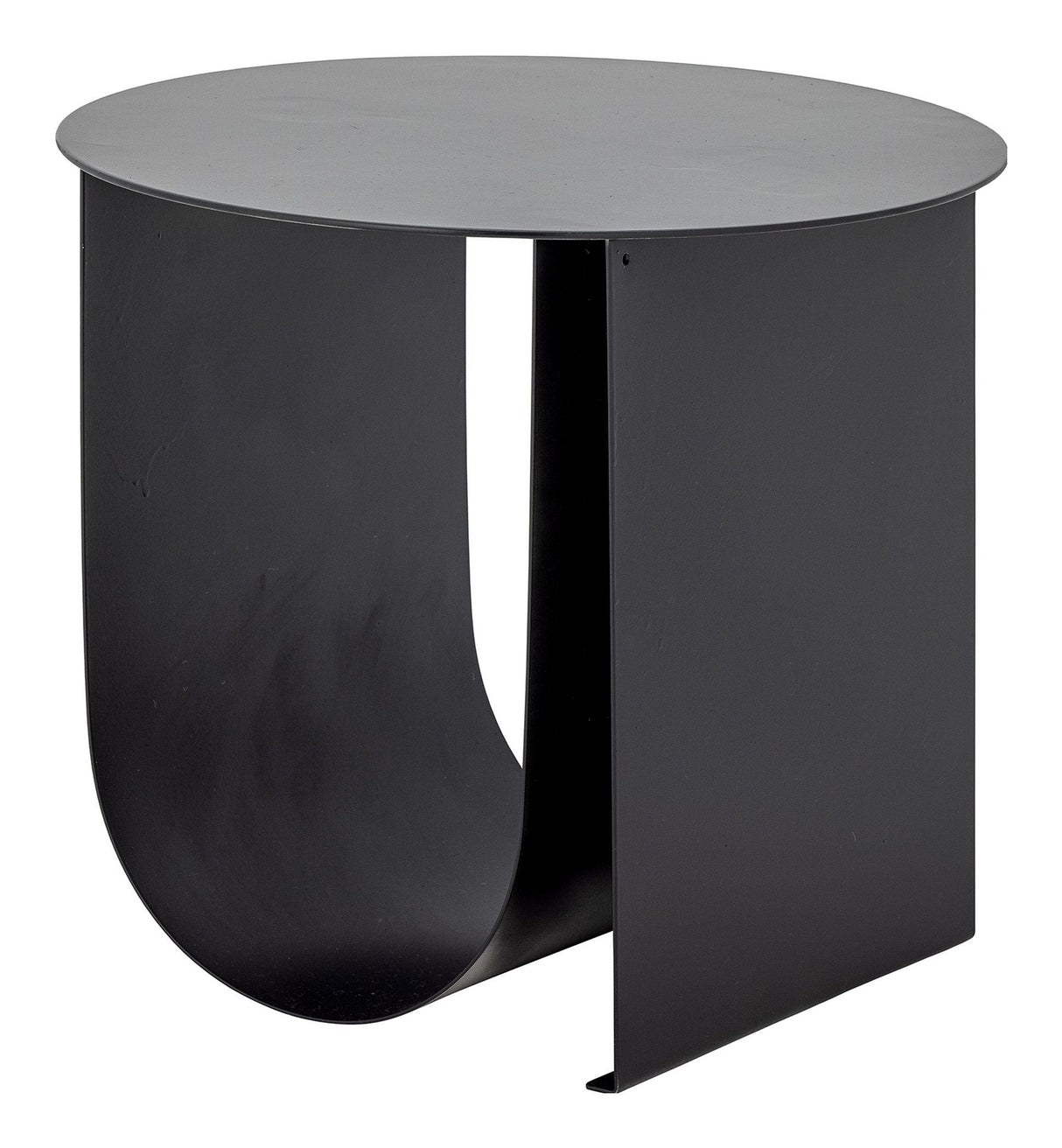 Bloomingville Cher Side Table, Black, Metal, Ø43