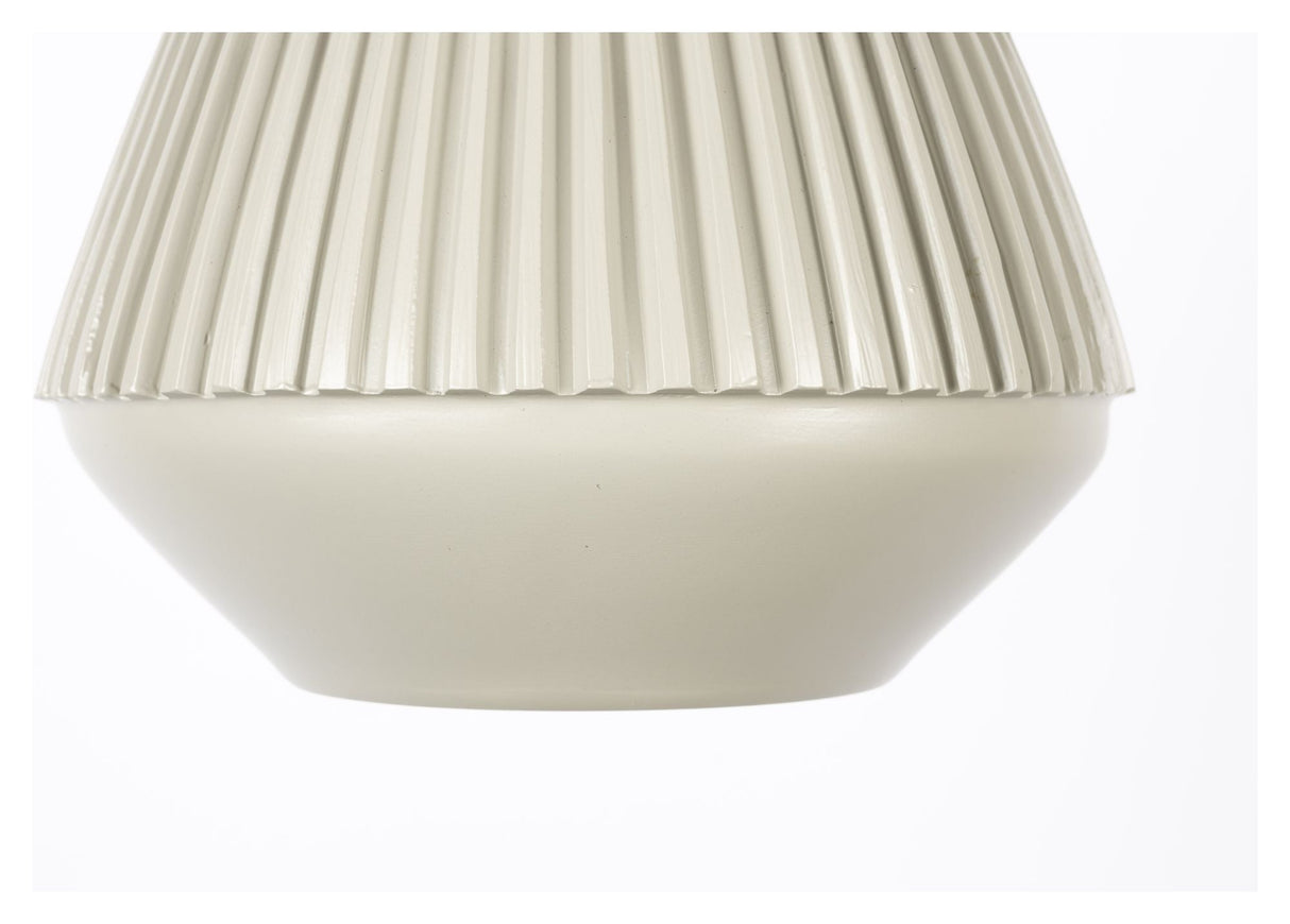 Aysa Pendant luminaire Ø26, Beige aluminum