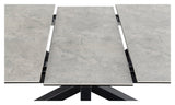 Heaven, dining table 168/210cm - gray