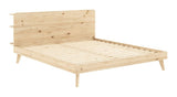 Retreat Bed frame, Lacquered pine, 180x200