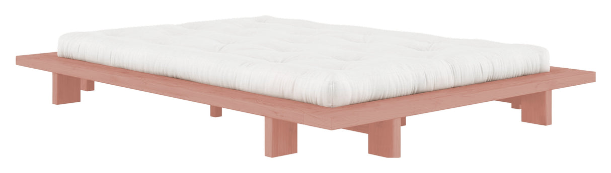 Japan Bed frame 140 x 200, pink