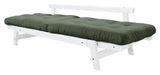 Step Sofa bed, Olive Green/White