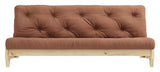 Fresh sofa bed, pine/brown