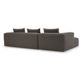 Kornum Sofa with chaise longue left, Taupe