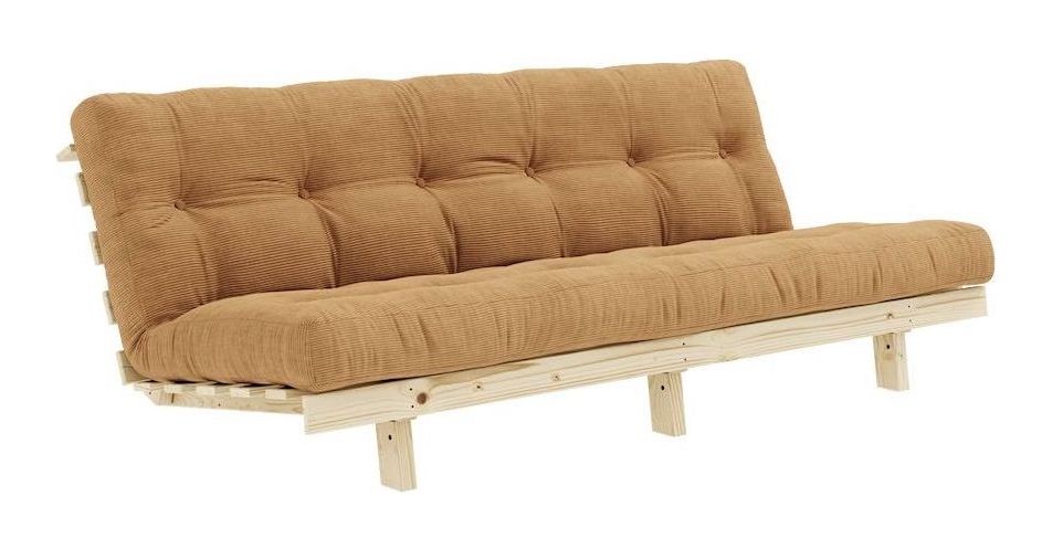 Lean Sofa bed, Brown velvet