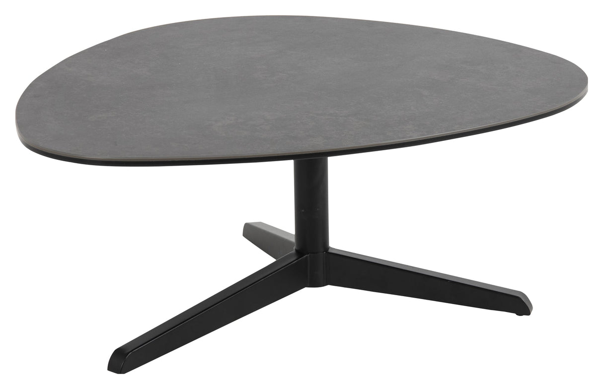 Barnsley, plector coffee table 84cm - black