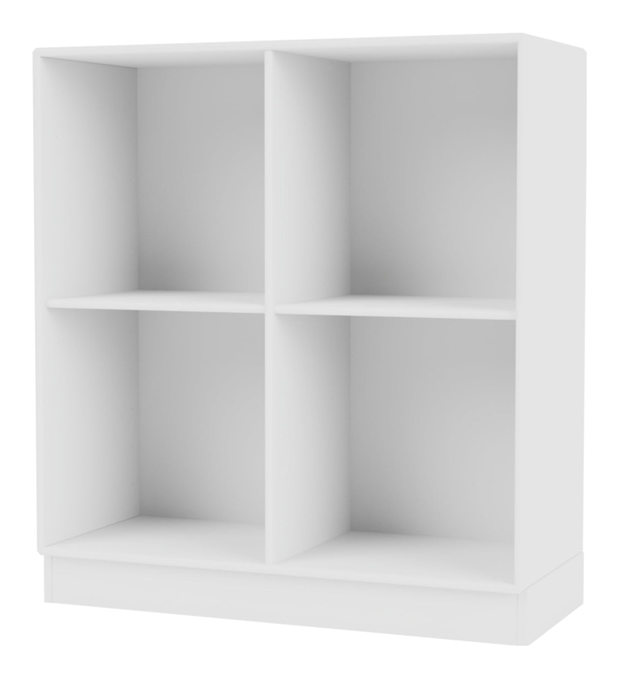 SHOW Bookshelf with base H7 cm, NewWhite