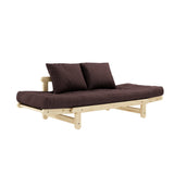 Beat, sofa bed, brown/nature