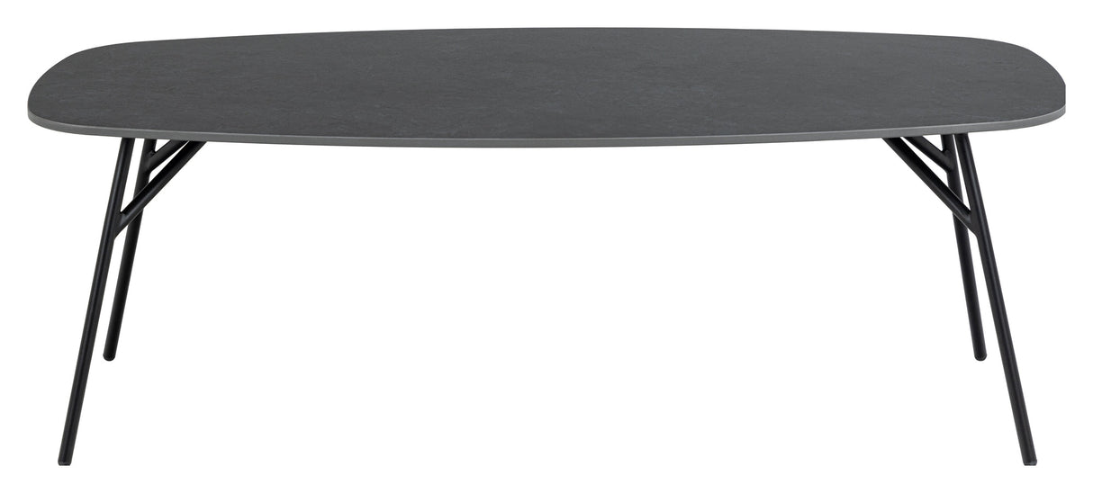 Caracas, coffee table 120cm - black