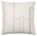 Architecture cushion 60x60, off white/beige melange