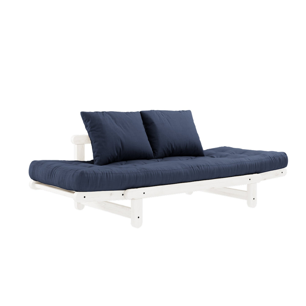 Beat, sofa bed, navy/white