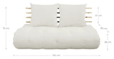 Shin Sano Futon, Pine/Off White