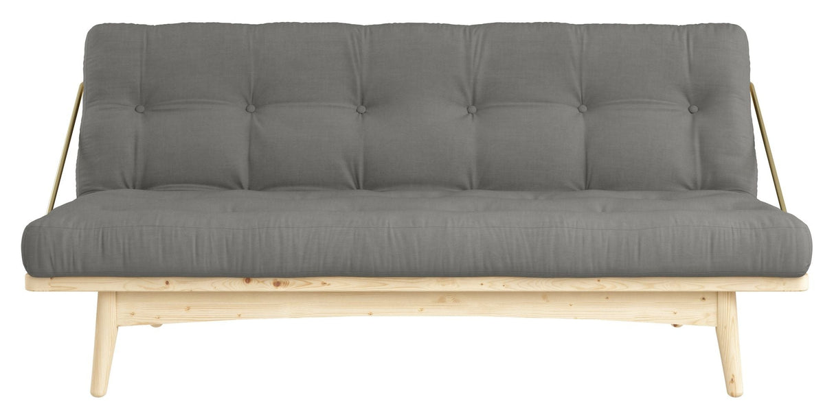 Folk Sofa bed, Pine/Gray