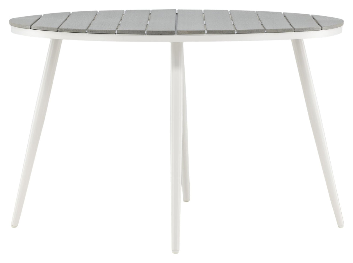 Break Garden Table Ø120 - Gray/White