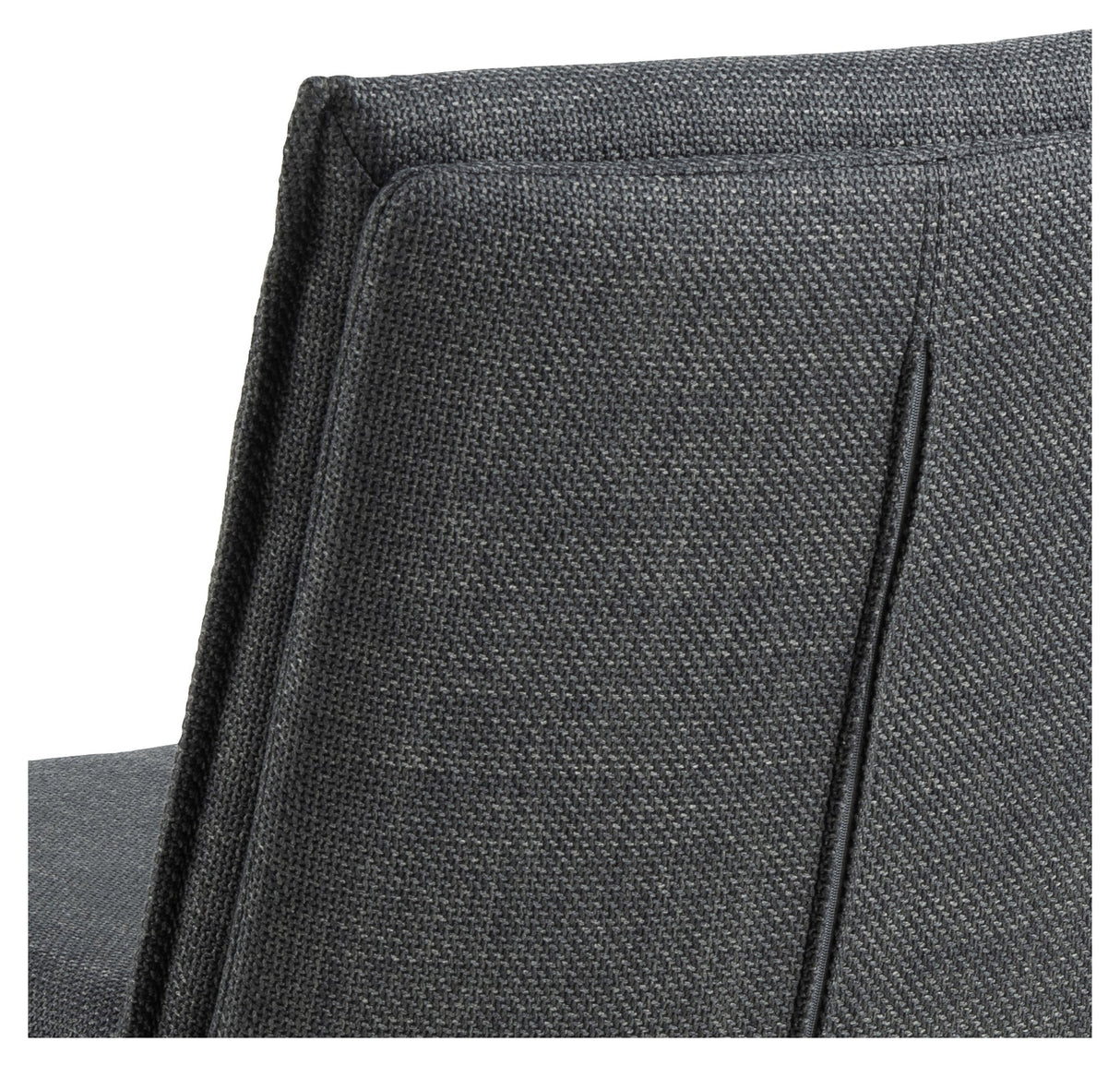 Flynn, dining chair - dark gray