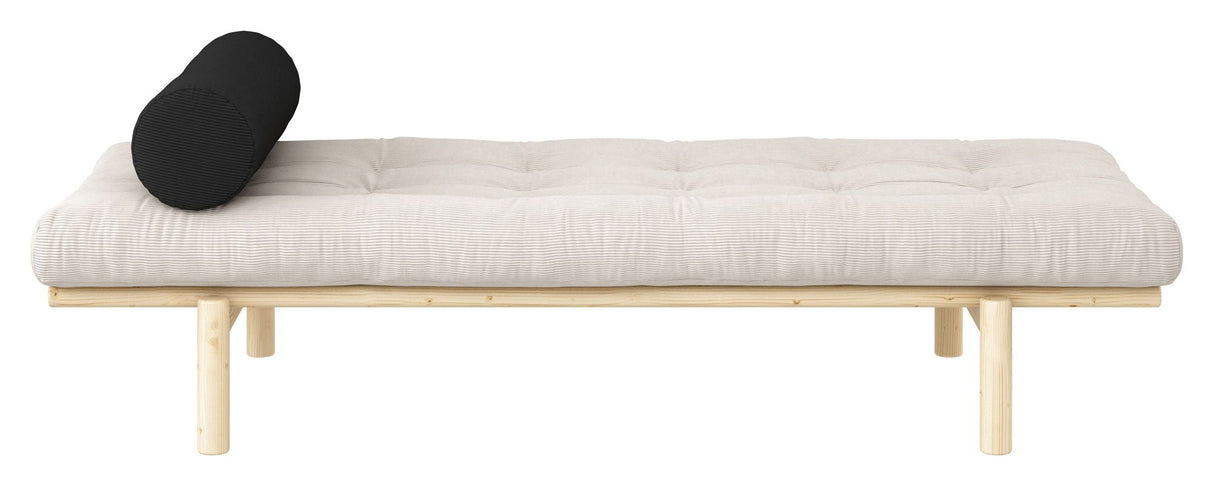 Next Daybed, Pine/Ivory velvet