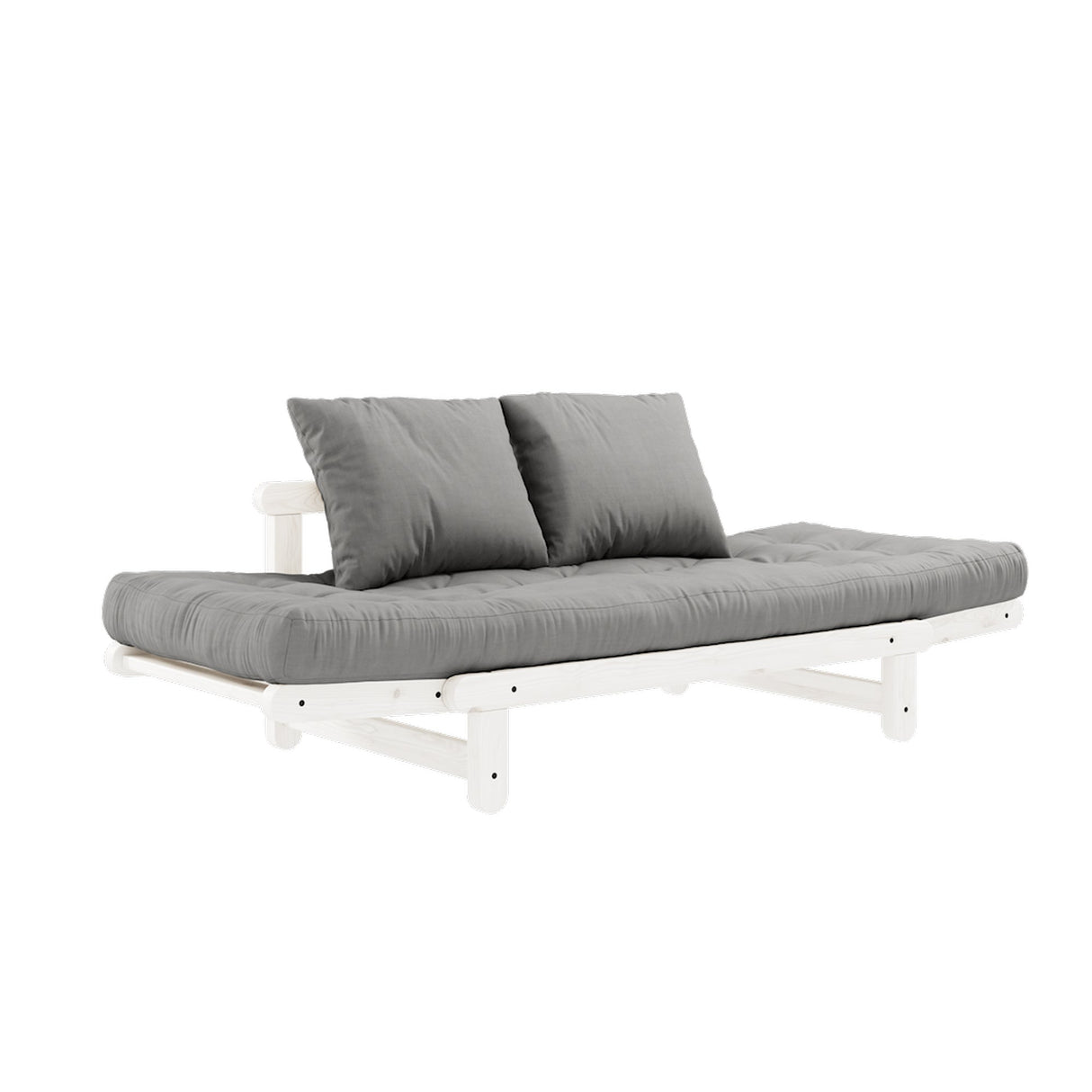 Beat, sofa bed, gray/white