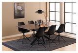 Heaven, dining table 200cm - brown