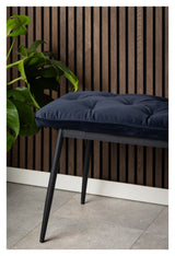 Brooke, bench 159cm - blue