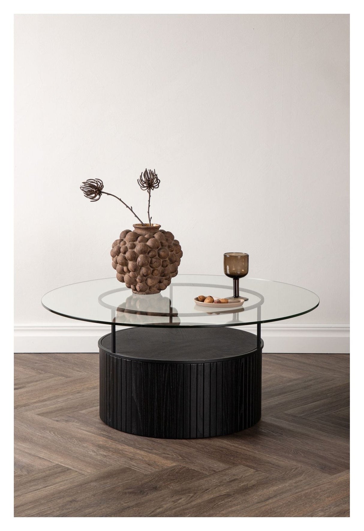 Bovall Coffee Table Ø90 - Black