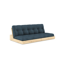 Base Sovesofa, Petrol Blue/natur