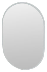 LOOK Oval mirror, 156-Oyster