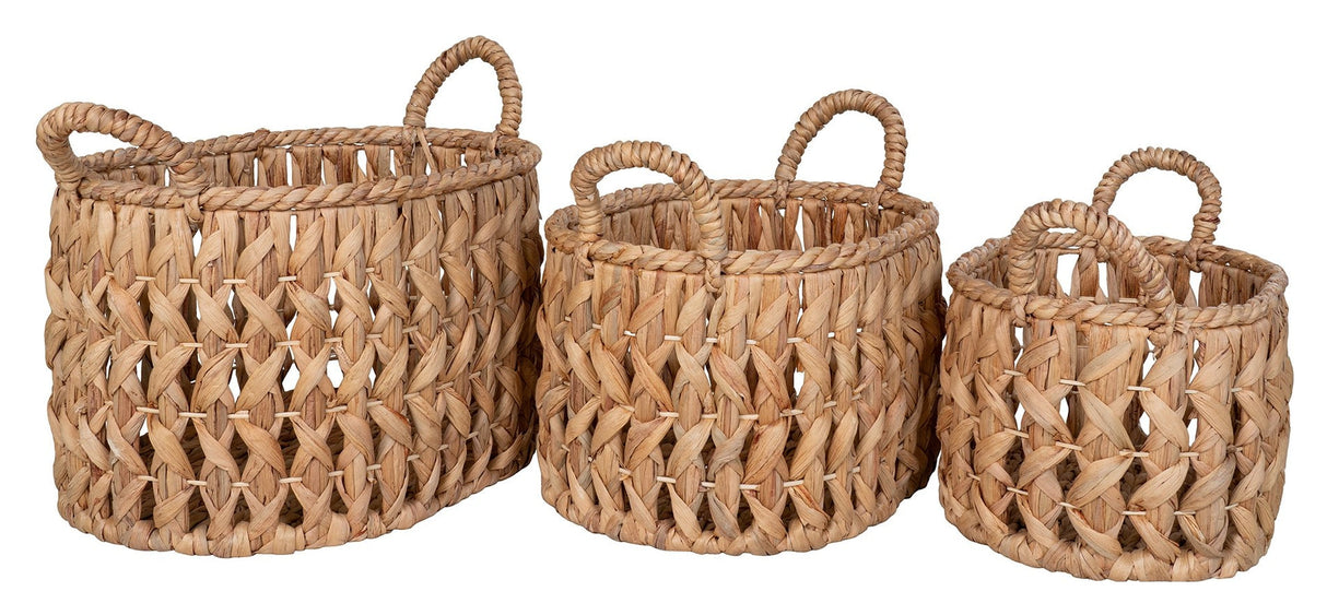 Balerma, Basket set of 3, nature