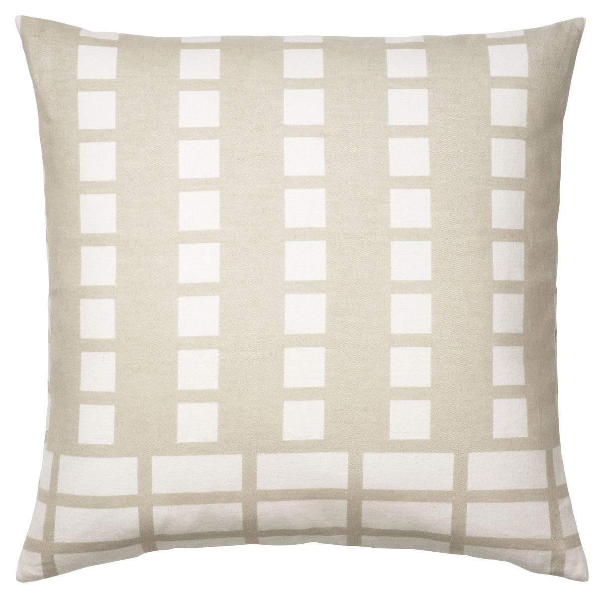 Contemporary Cushion 60x60, Beige/Off White