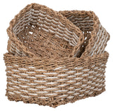 Pala, Basket set of 3, nature/white