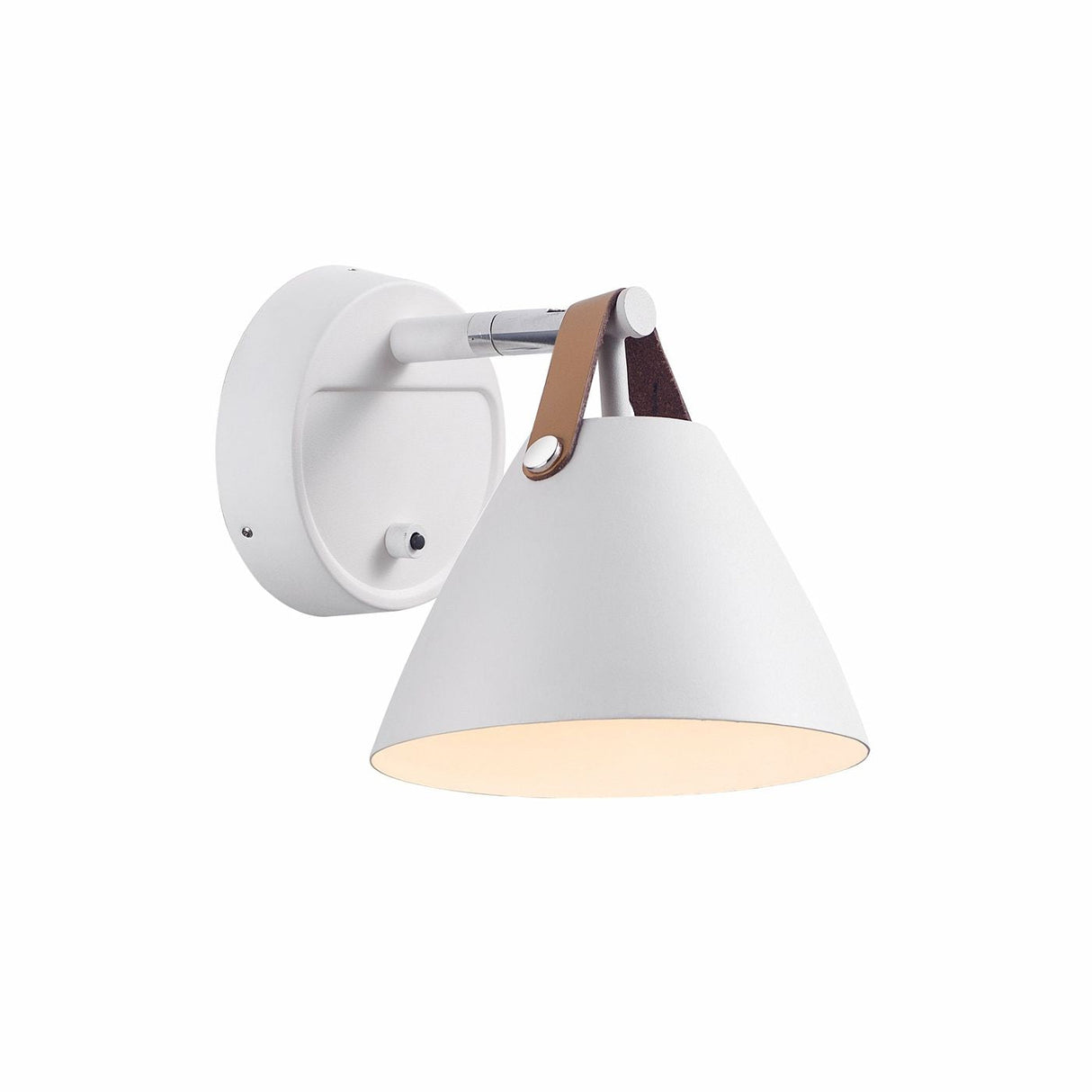 dftp Strap 15 Wall Lamp, White