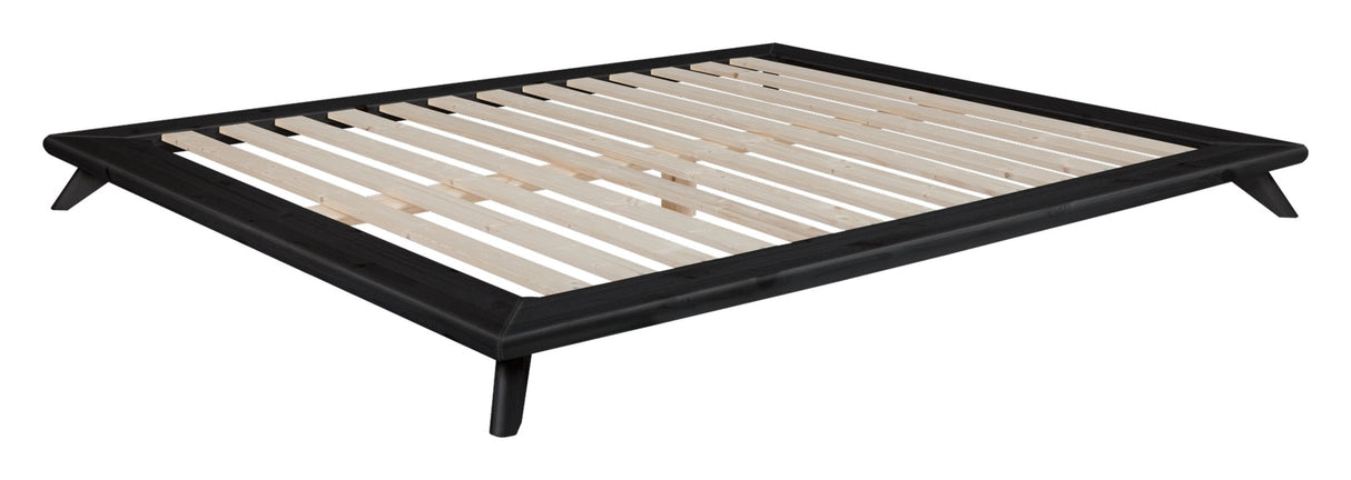 Senza Bed frame, 160x200, Black