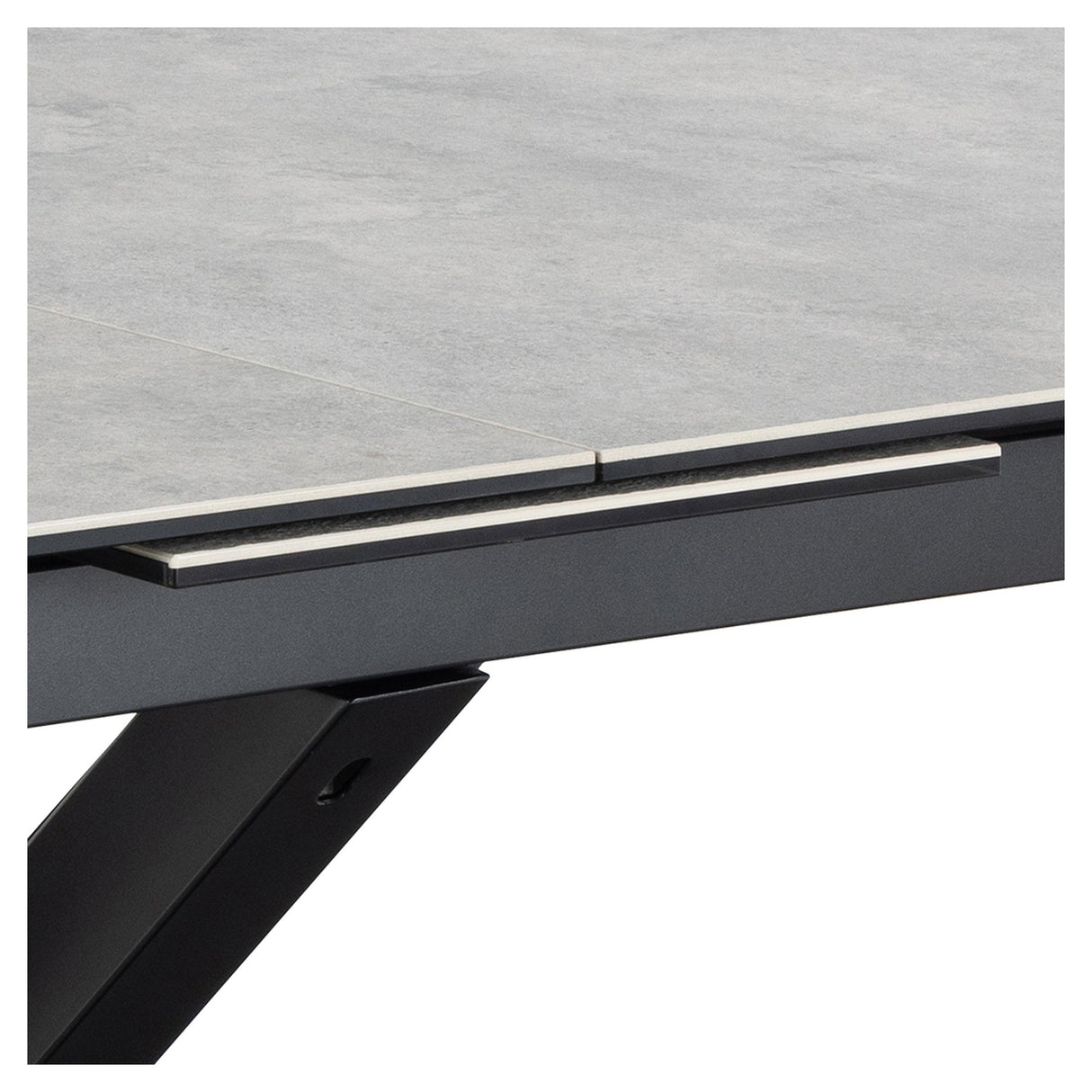 Heaven, dining table 200/240cm - gray