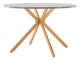 Piazza Dining table, Spraystone, Gray, Ø120