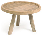 Glenda Coffee Table - Massive Teak, Ø55