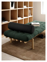 Next Daybed, Pine/Dark Gray Velvet