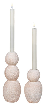 Candlesticks, set of 2, nature