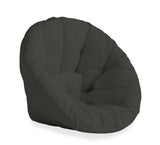 Nido Out Futon Chair, Dark Gray