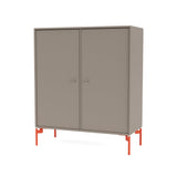 COVER Cupboard w. rosehip legs, Truffle