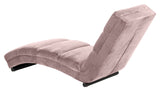 Slinky, lounge chair - dusty rose