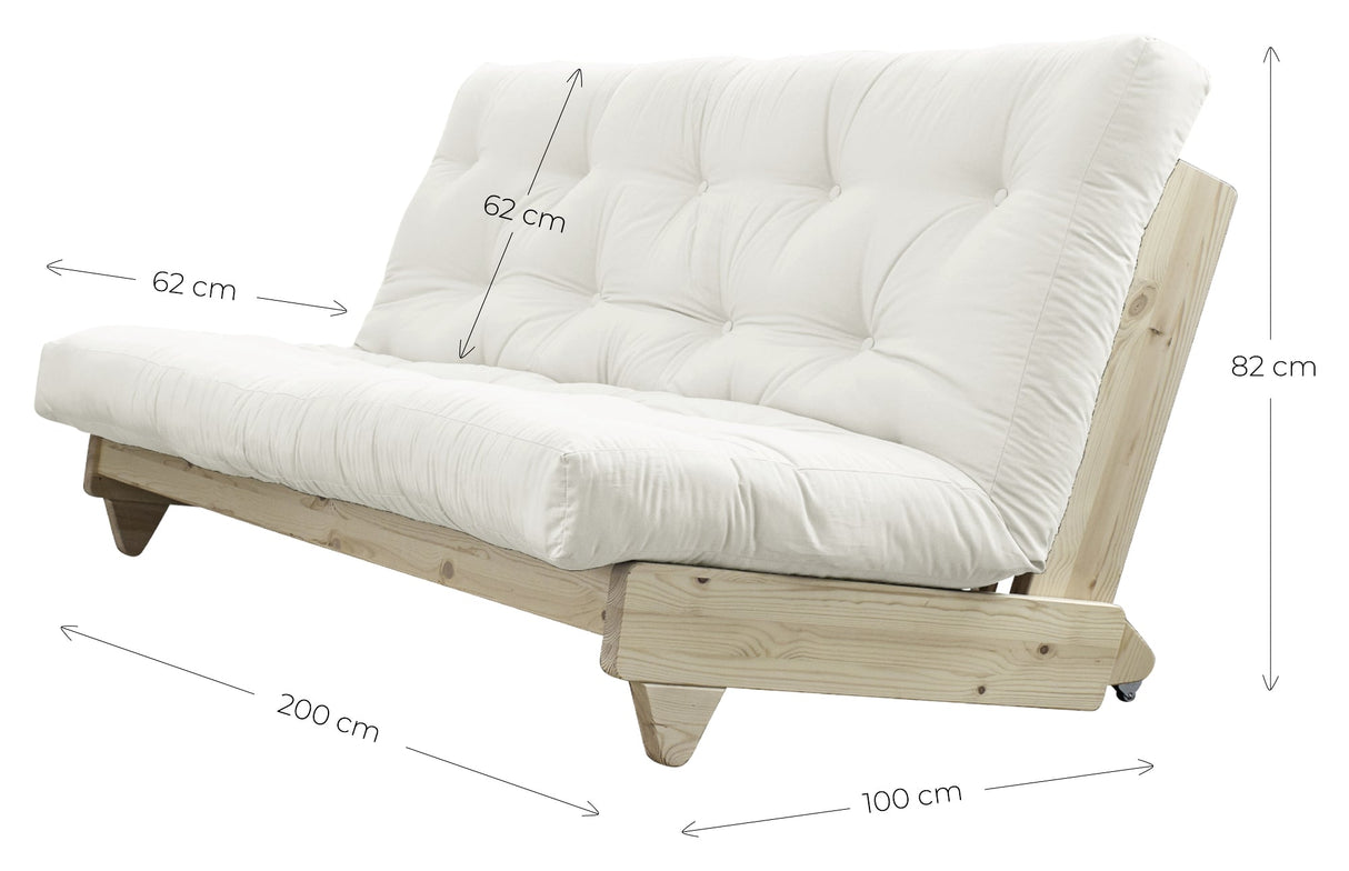 Fresh Sofa bed, Beige/Nature