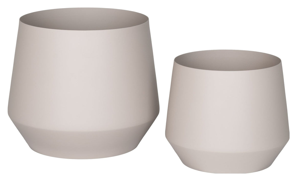 Trophy, Flowerpot set of 2, sand