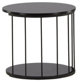 Hobart Coffee Table Ø50 - Black